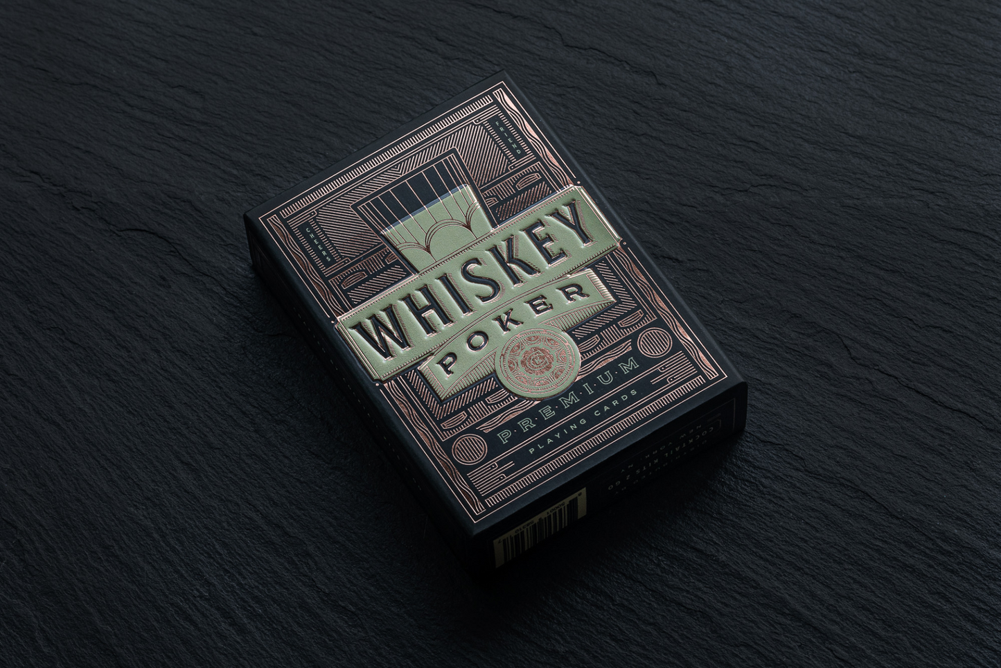 Whiskey Poker Playing Cards | Premium Custom Artwork Deck