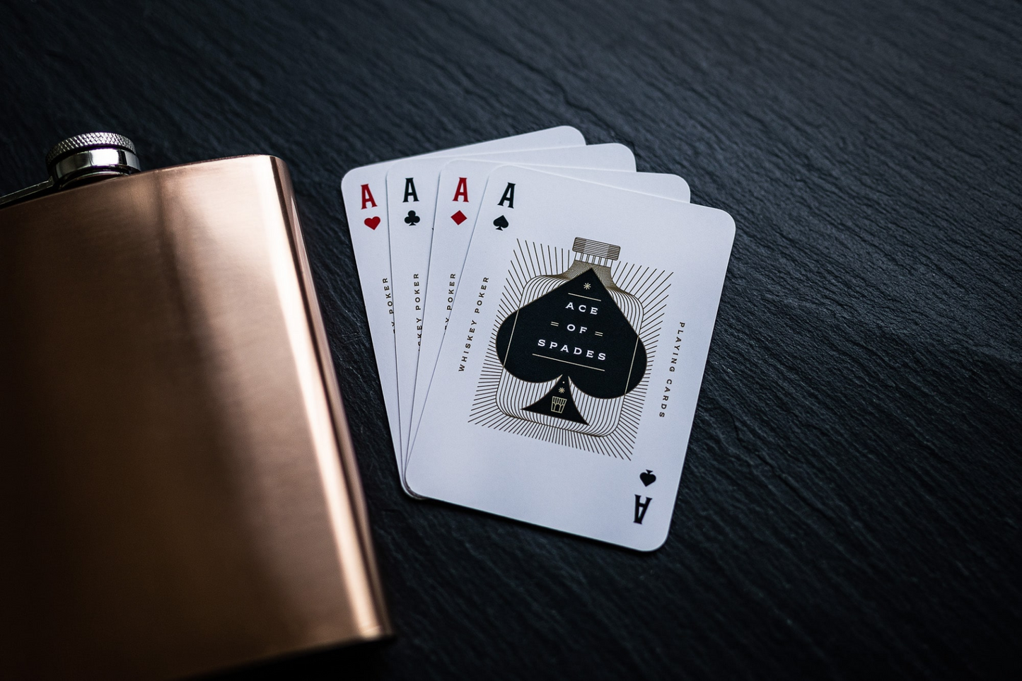 Whiskey Poker Playing Cards | Premium Custom Artwork Deck