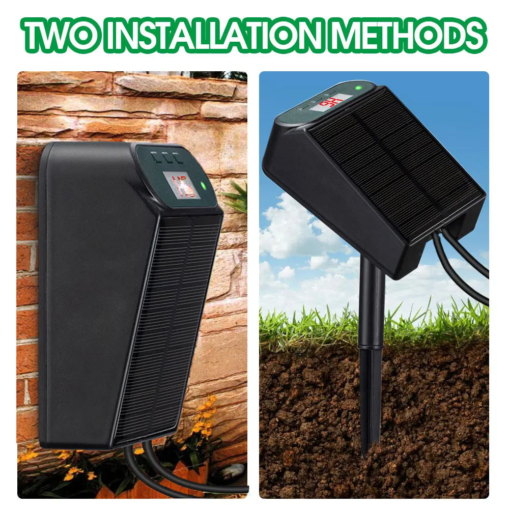 Solar-Powered Automatic Irrigation Kit - Mini Timer Watering System for Balcony and Potted Plants