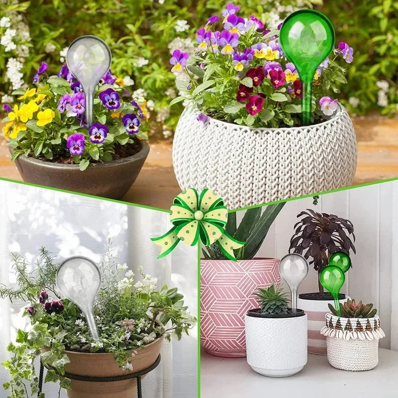 5PCS Automatic Plant Watering Globes – Self-Watering Irrigation for Indoor & Outdoor Plants