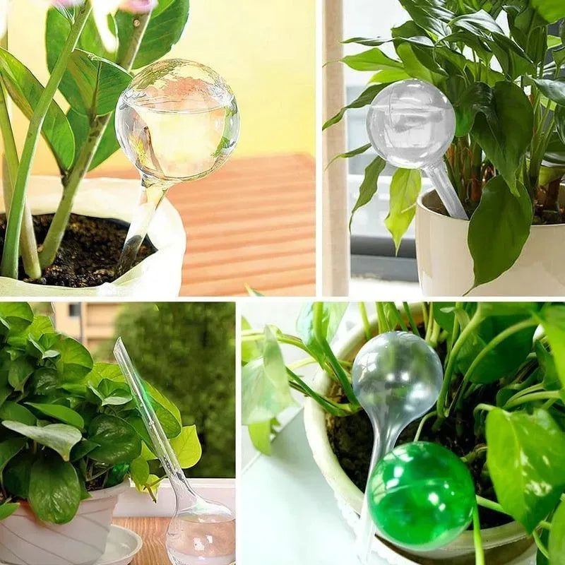 5PCS Automatic Plant Watering Globes – Self-Watering Irrigation for Indoor & Outdoor Plants