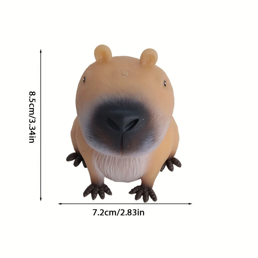 1pc Capybara Relax Squeeze Toy - Quick Rebound Stress Relief Novelty Animal Design